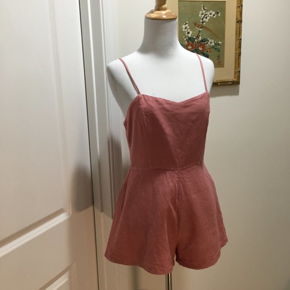 Forever 21 Linen Romper